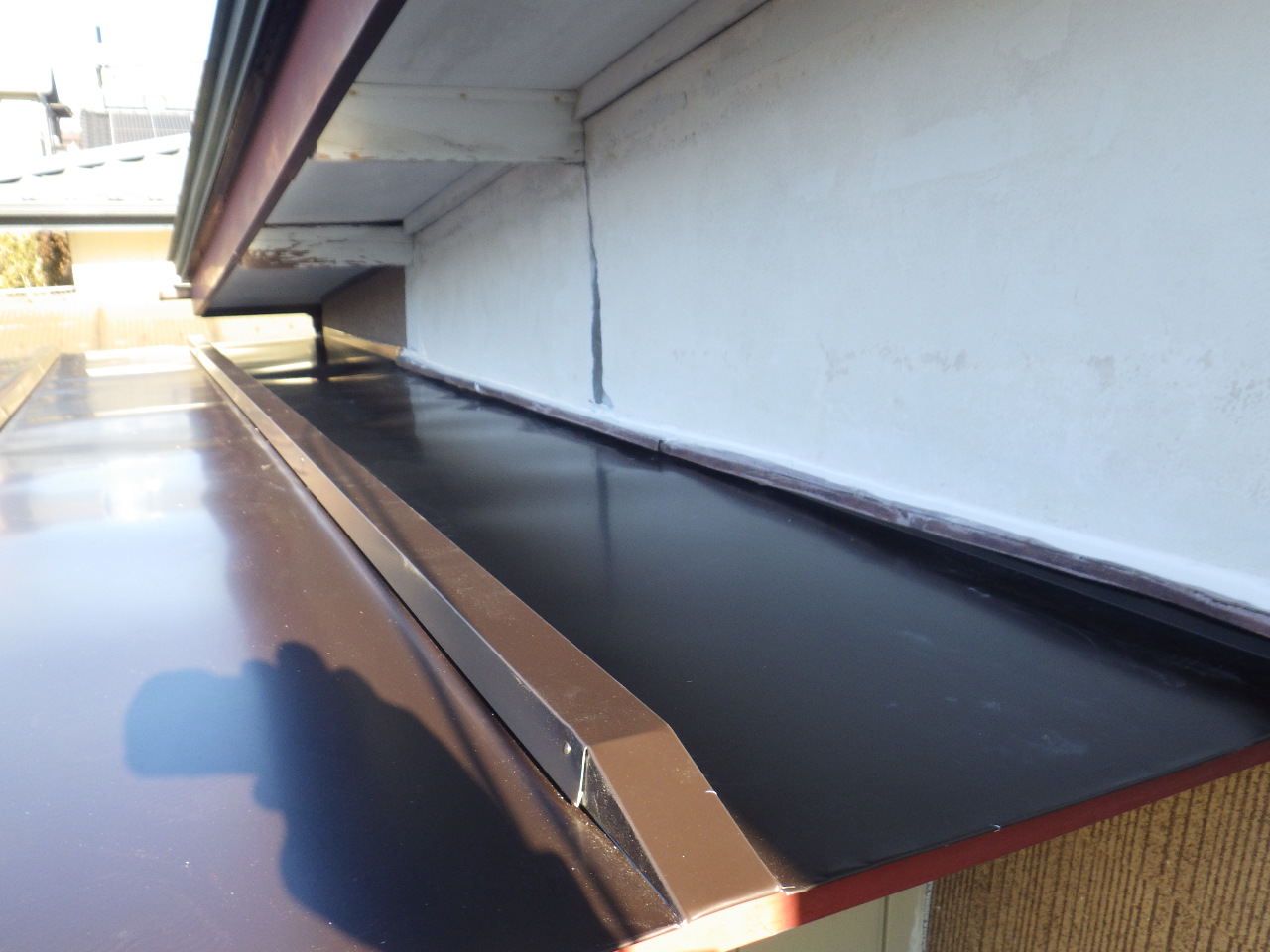 防水処理をしました