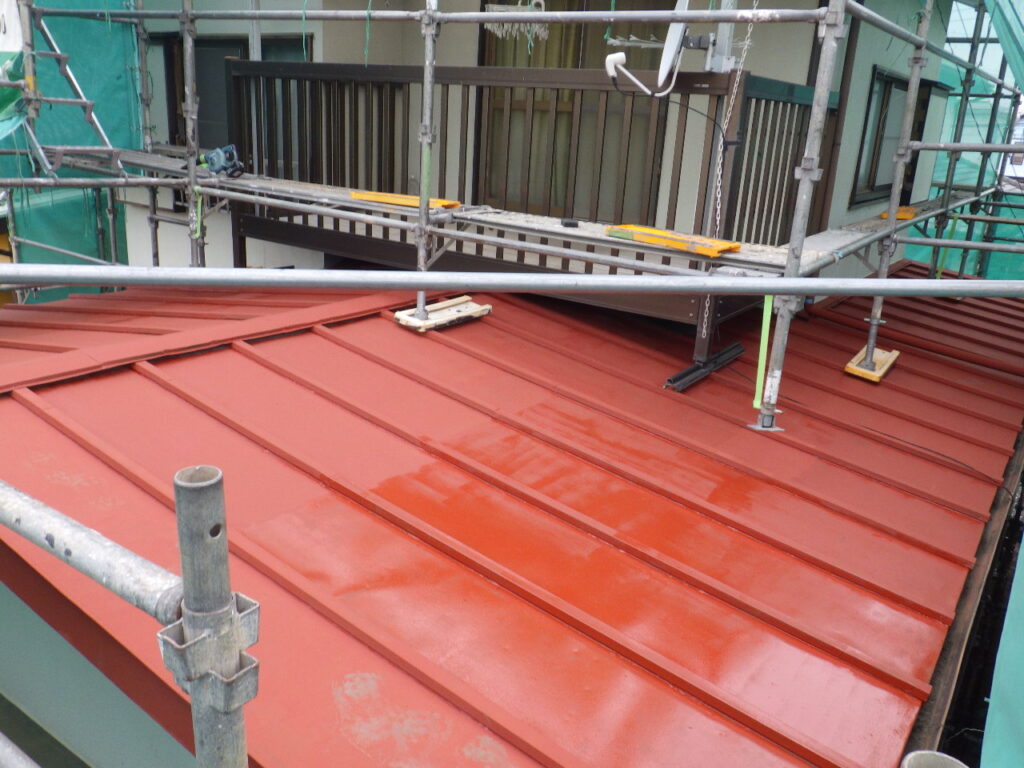 錆止め塗装終了