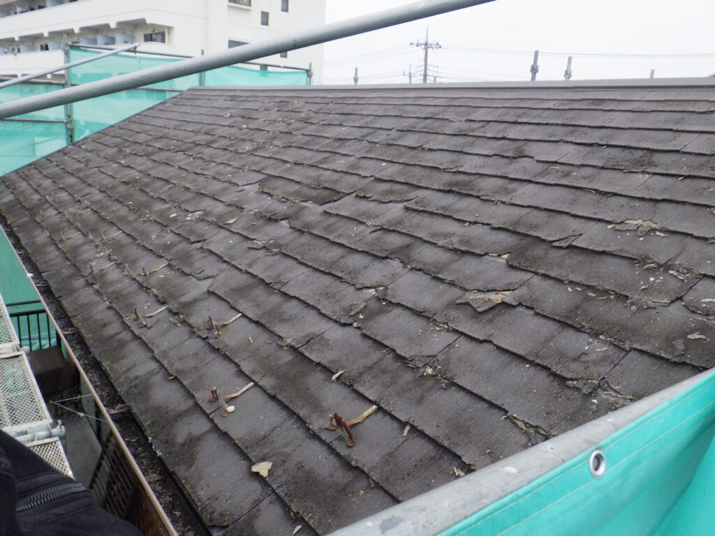 施工前の屋根の状態です