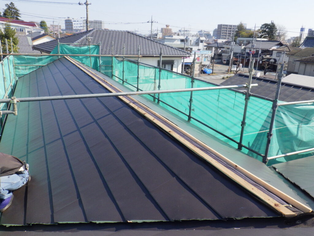 施工前の屋根の状態