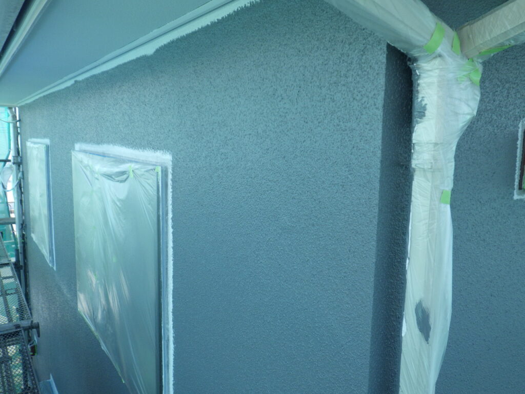 中塗り塗装終了