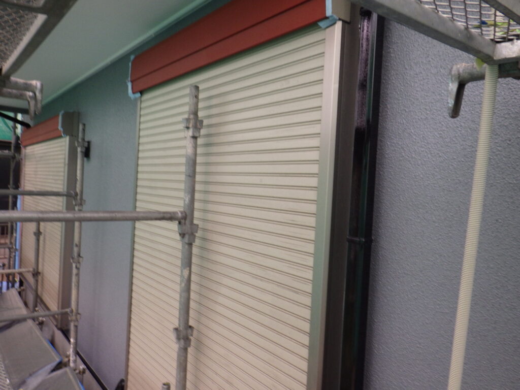 施工前のシャッター
