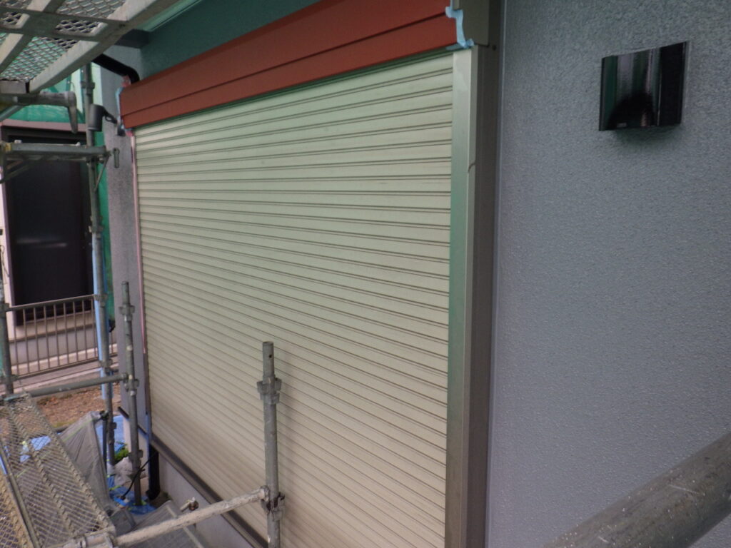 施工前のシャッター