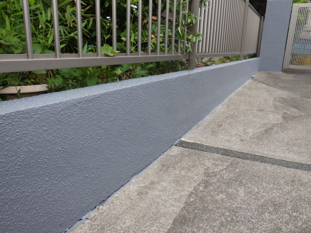上塗り終了