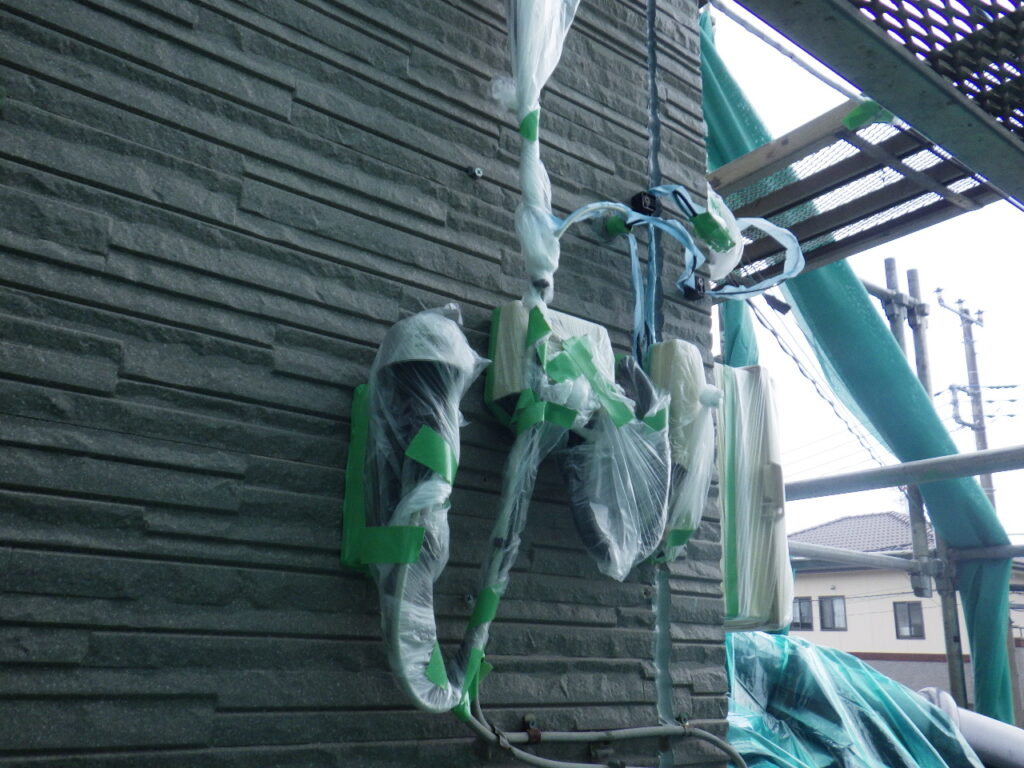 電線計器類養生終了