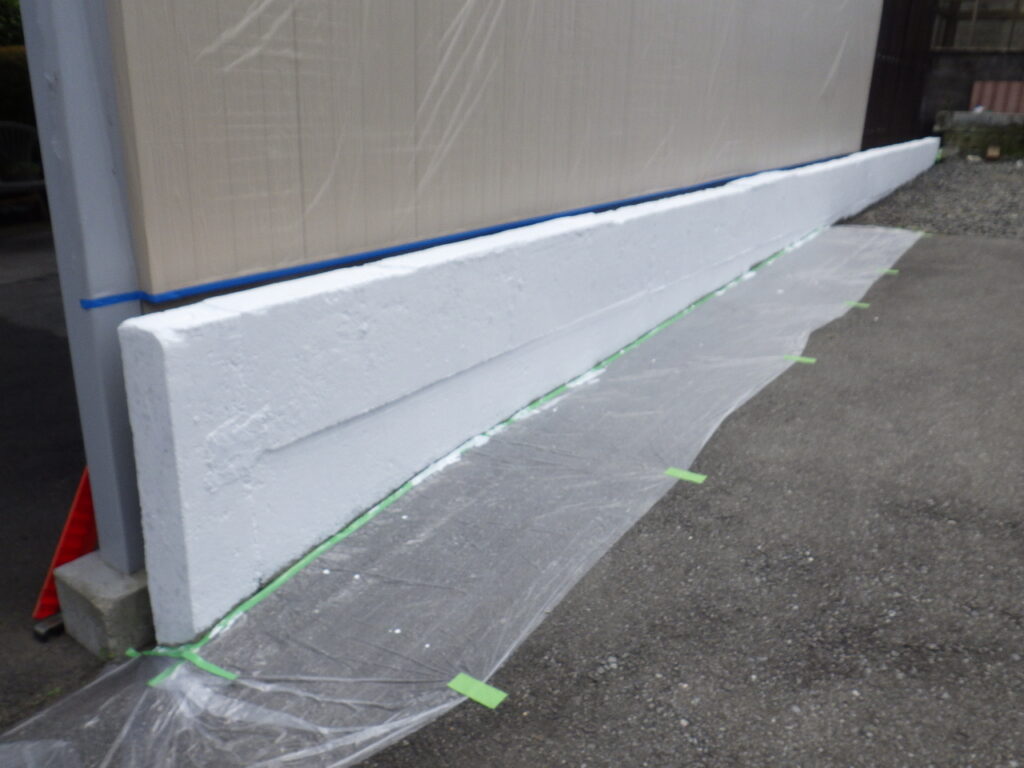 基礎下塗り終了