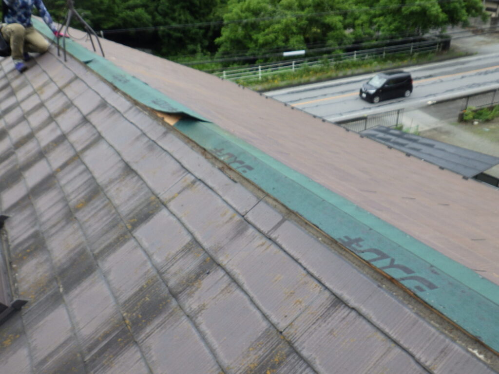 棟板金解体終了