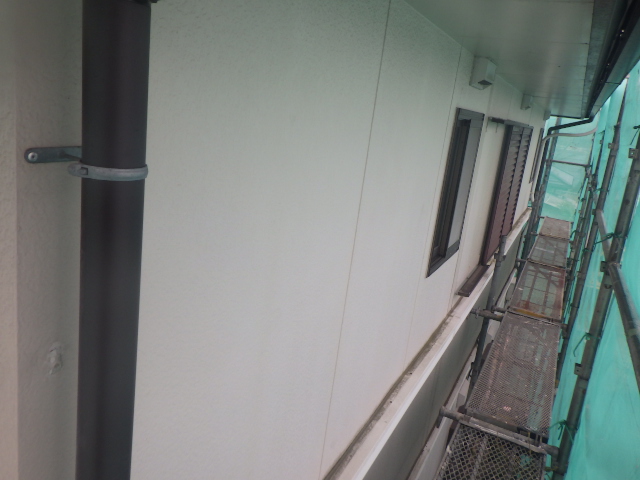 施工前の上段外壁です