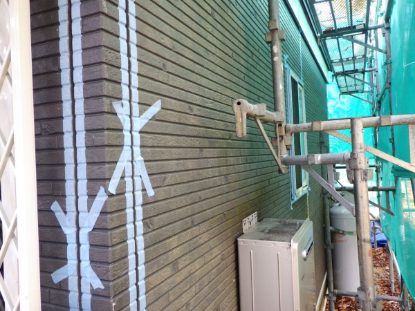 那須町でオートンイクシードを使い外壁目地打ち替えをしました。