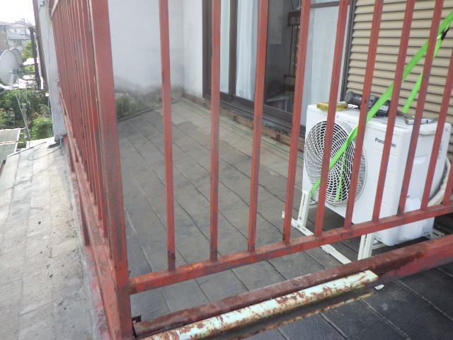 本日の施工後の状態です