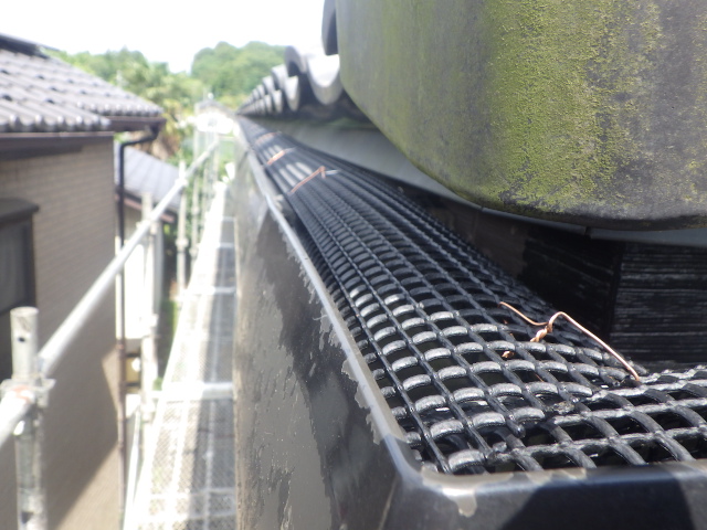 エスロネットの出隅納め終了です