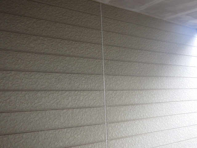 シーリング打ち終了です