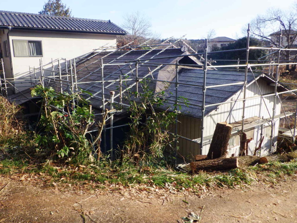 施工前の屋根の状態です